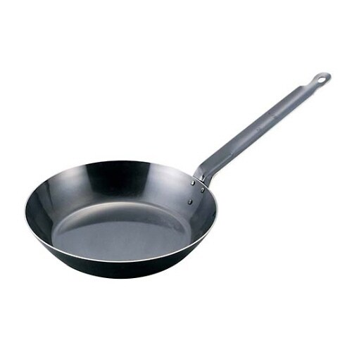 EBM鉄厚板ブルーテンパーフライパン