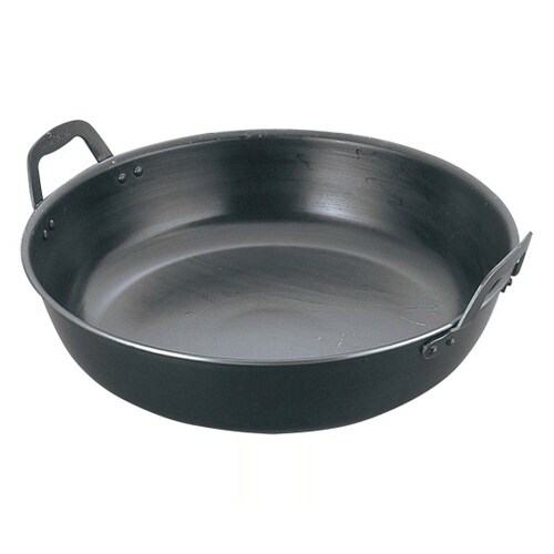 ナカオ鉄揚鍋45cm(板厚3.2mm)