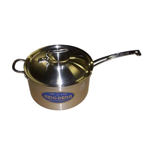 ニューキングデンジ深型片手鍋(目盛付)27cm