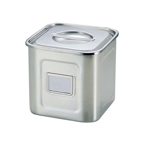 UK18−8角型キッチンポット