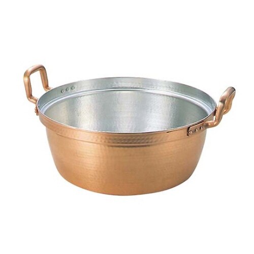 EBM銅段付鍋錫引きあり