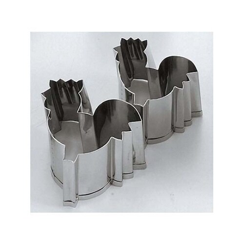 18−8手造抜型十二支2Pcs