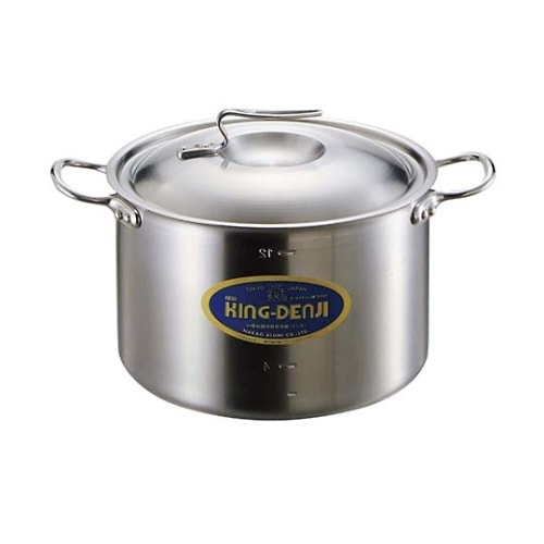ニューキングデンジ半寸胴鍋(目盛付)21cm
