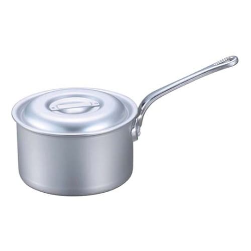 EBMアルミプロシェフ深型片手鍋(目盛付)18cm