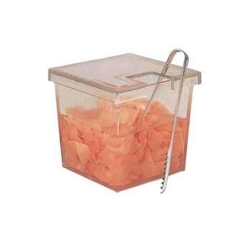 ガリ入れ角透明