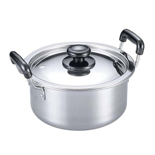 EBMモリブデン実用鍋(両手)20cm