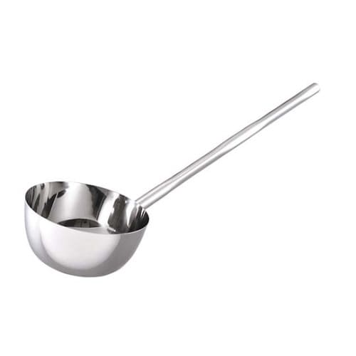 18−8長柄付ひしゃく楕円グリップ