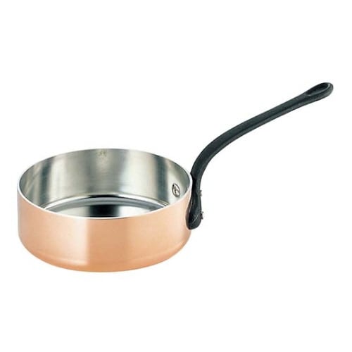 SW銅極厚浅型片手鍋