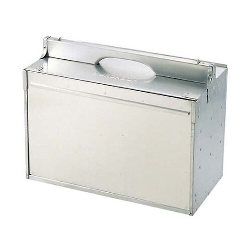 アルミ 出前箱 横型 3段 6ヶ入 806800