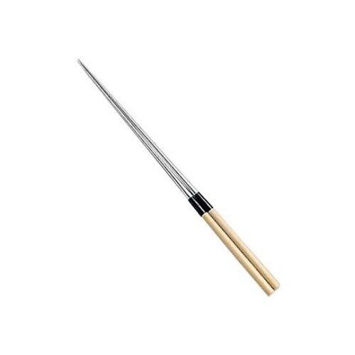 白木柄 盛箸(水牛桂付)24cm 580900