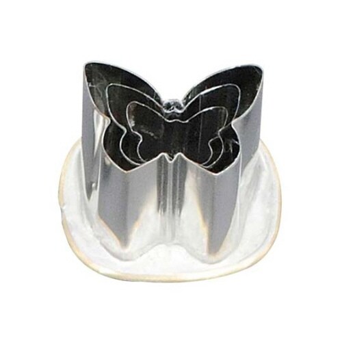 18−8 渕付抜型 蝶 3pcs 4276200