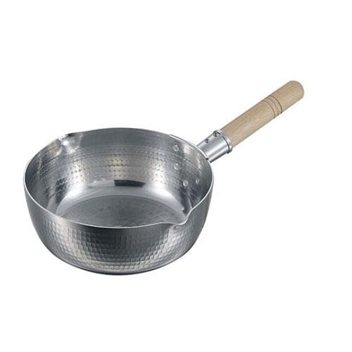 EBMアルミ打出雪平鍋(研磨仕上げ)18cm