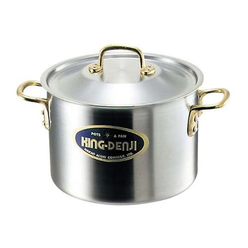 キングデンジ半寸胴鍋(目盛付)27cm