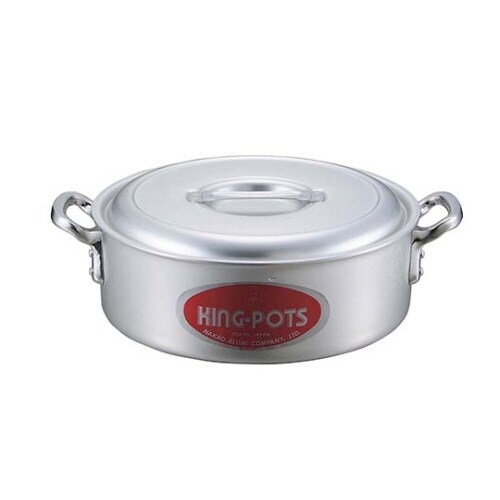 キングアルマイト外輪鍋(目盛付)24cm