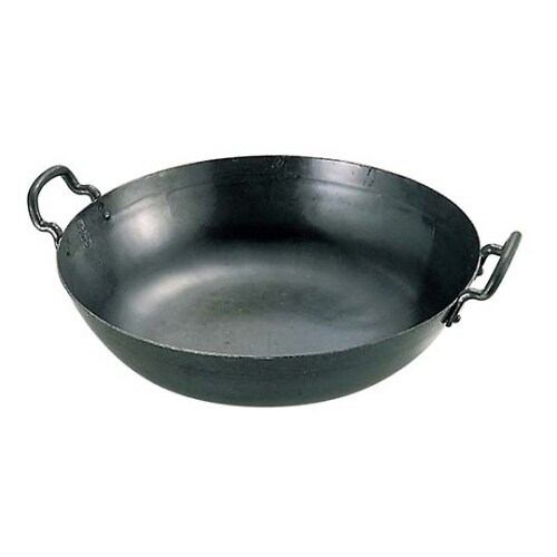 山田鉄打出揚鍋39cm(板厚1.6mm)