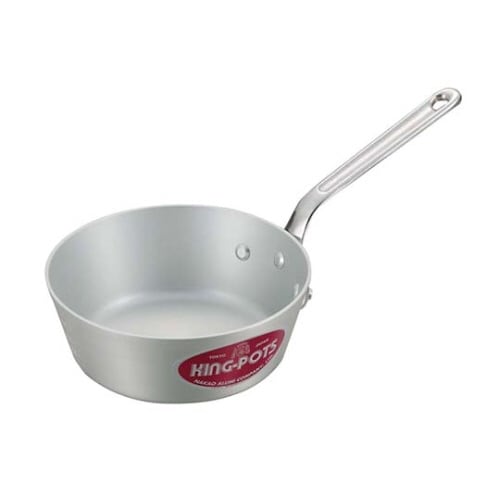 キングアルマイトテーパー鍋(目盛付)30cm