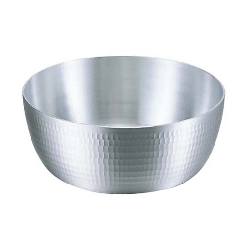 アルミ打出ヤットコ鍋(目盛付)24cm135800