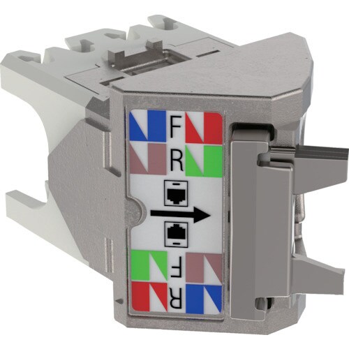 カテゴリ6 左右45度シールドアングル