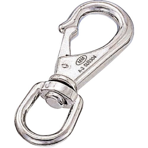 スイベルスナップ 線径2.5mm長さ37mm