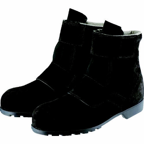 安全靴 中編マジック 528黒床 26.5cm