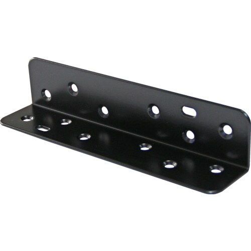 2x4サポート 黒粉体塗装 L型アングル