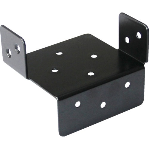 2x4サポート 黒粉体塗装 コの字金物