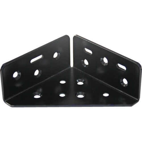 2x4サポート 黒粉体塗装 コーナー金具