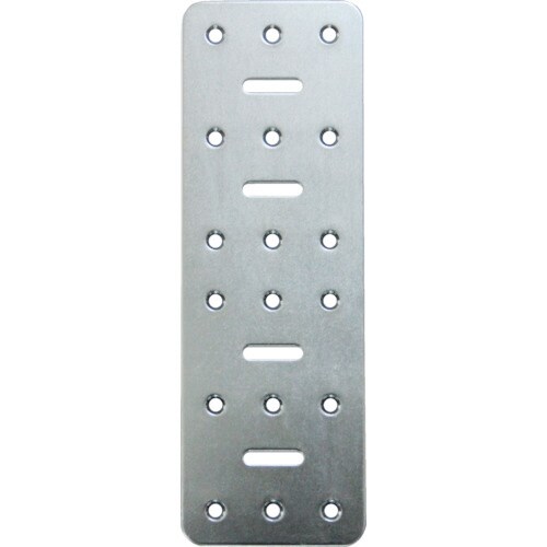 2x4サポート ユニクロメッキ 帯金物