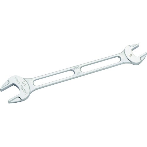 ライツールやり形両口スパナ8mm×10mm