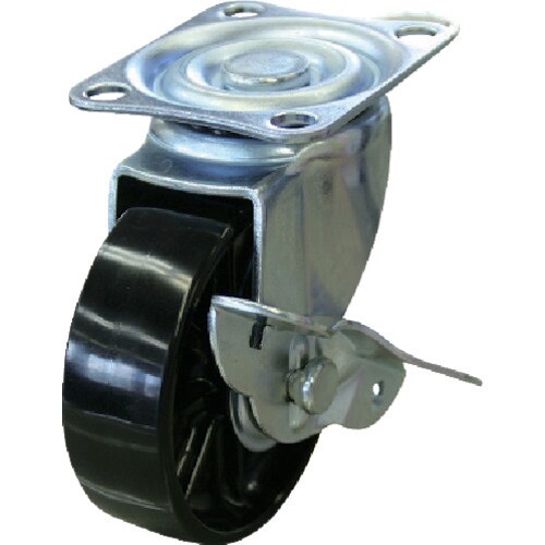 キャスターS付自在車 ナイロン車輪径65