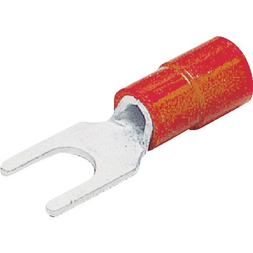 環境配慮型絶縁被覆付圧着端子(先開形)