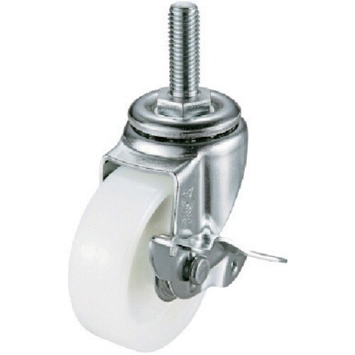 ねじ込みキャスターステンレス製S付自在車
