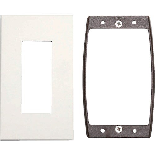 ワイドコンセントプレート(クールメタルシリーズ)