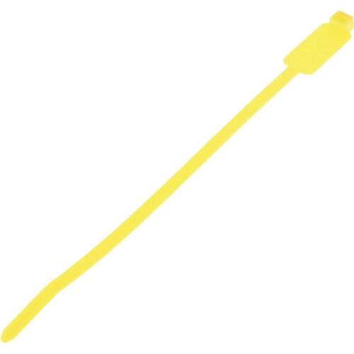 旗型タイプナイロン結束バンド 黄 (500本入)