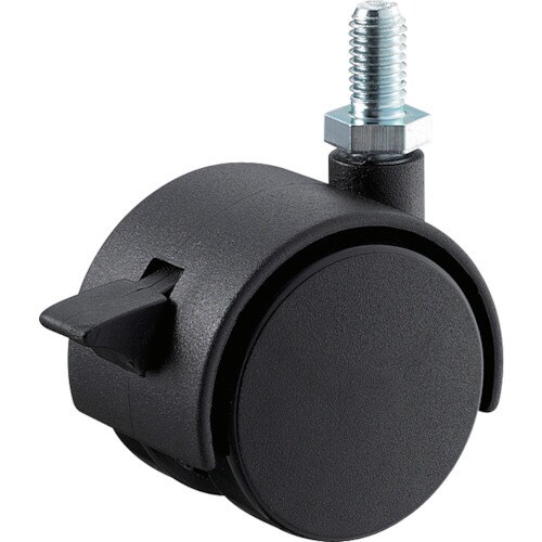 双輪キャスターボルトタイプ40ストップ付