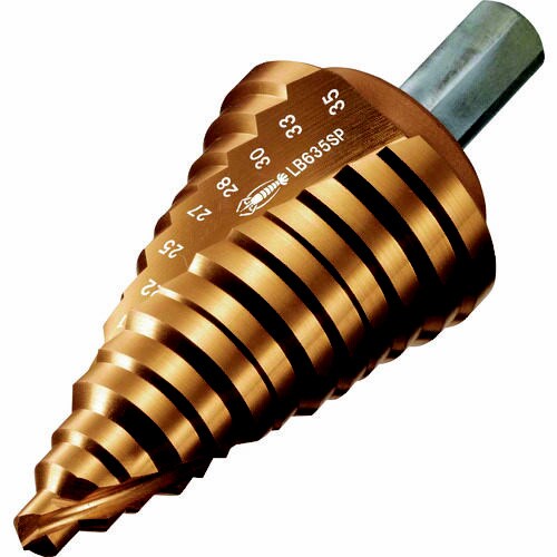 スパイラルステージドリル Tinコーティング