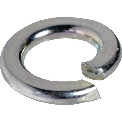 スプリングワッシャー(スチール・三価クロメート白)