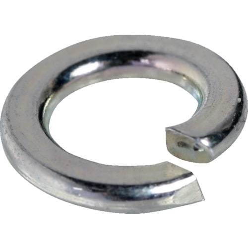 スプリングワッシャー(スチール・三価クロメート白)