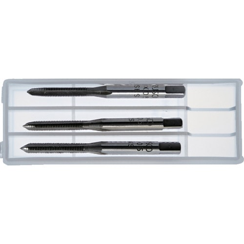 左ねじ用ハンドタップセット(メートルねじ用)