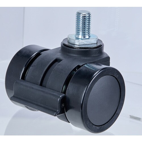 ねじ込み式重荷重用低床型 双輪キャスター