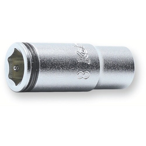 6.35mm差込ナットグリップセミディープソケット