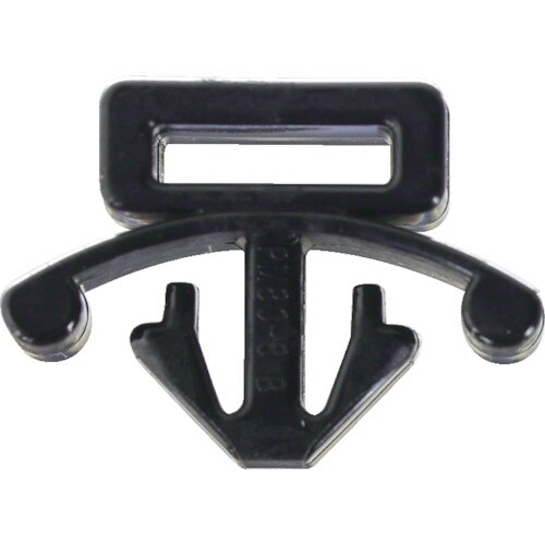 固定具プッシュマウント 黒 (100個入り)