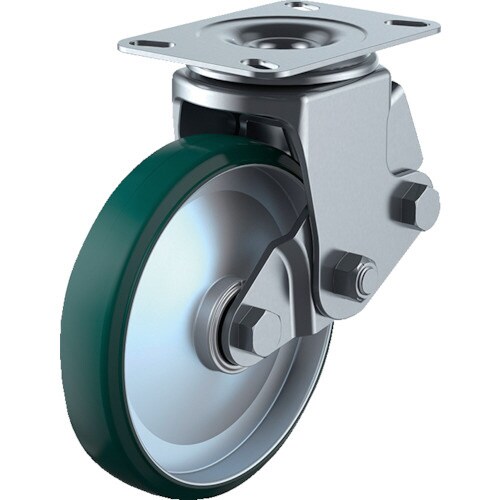 プレート式キャスター 自在車 200径