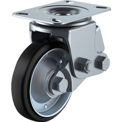 プレート式キャスター 自在車 200径