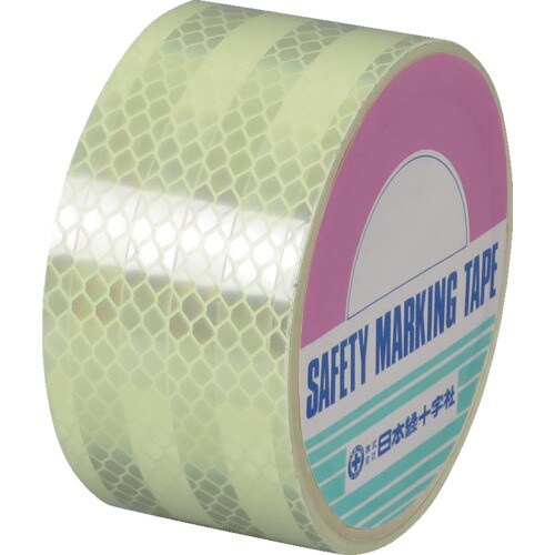 高輝度蓄光+再帰反射ラインテープ