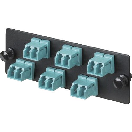 光ファイバー LCアダプタパネル デュプレックス