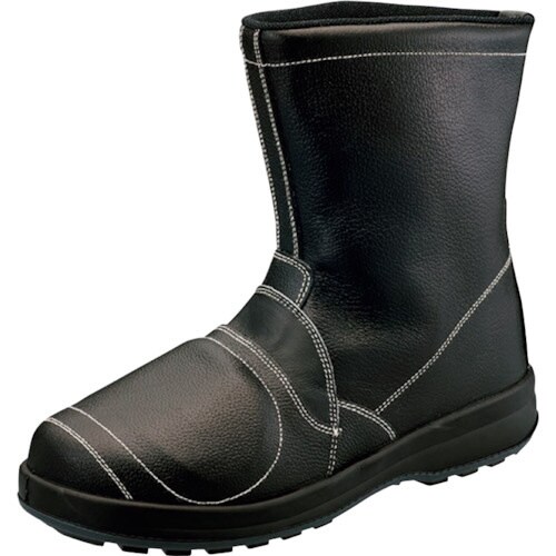 安全靴甲プロ付 長編上靴 WS44半長靴甲プロ内蔵