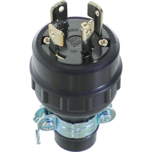 引掛ゴムプラグ接地3P防水兼