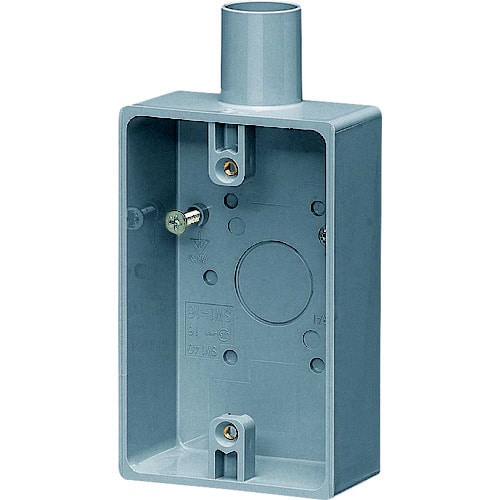 露出スイッチボックス(グレー)