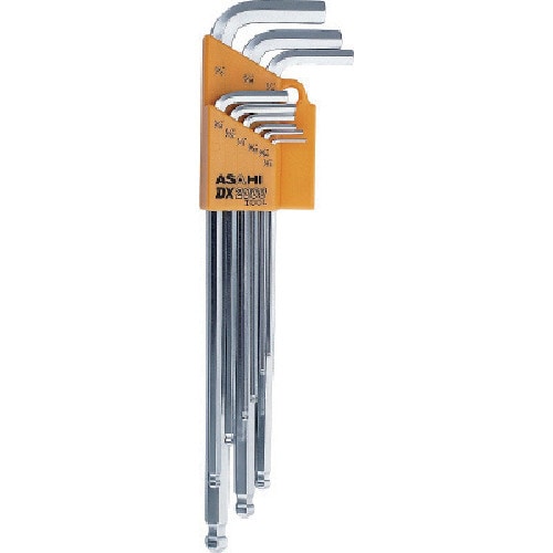 ロングボールポイント六角棒レンチセット